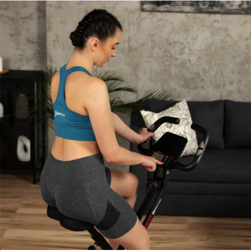 Велотренажер  Hop-Sport HS-3020X Quest X-Bike Black-Red - фото №5